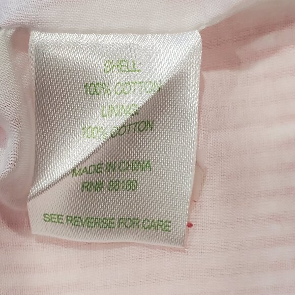 Lily Pulitzer Pink Gingham Cotton Mini Skirt, Size 2 - Picture 7 of 8